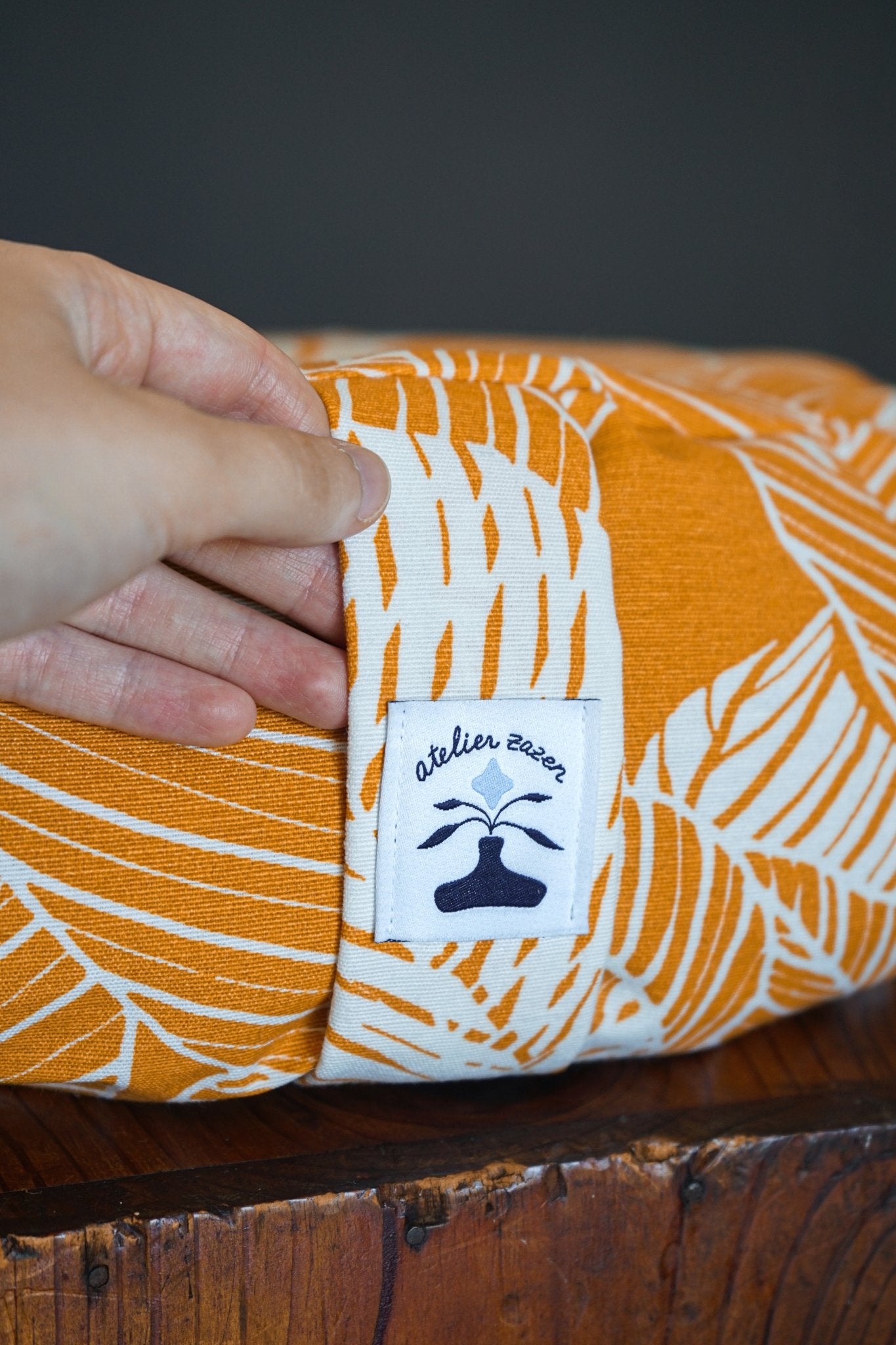 Coussin de méditation • grand format - jaune