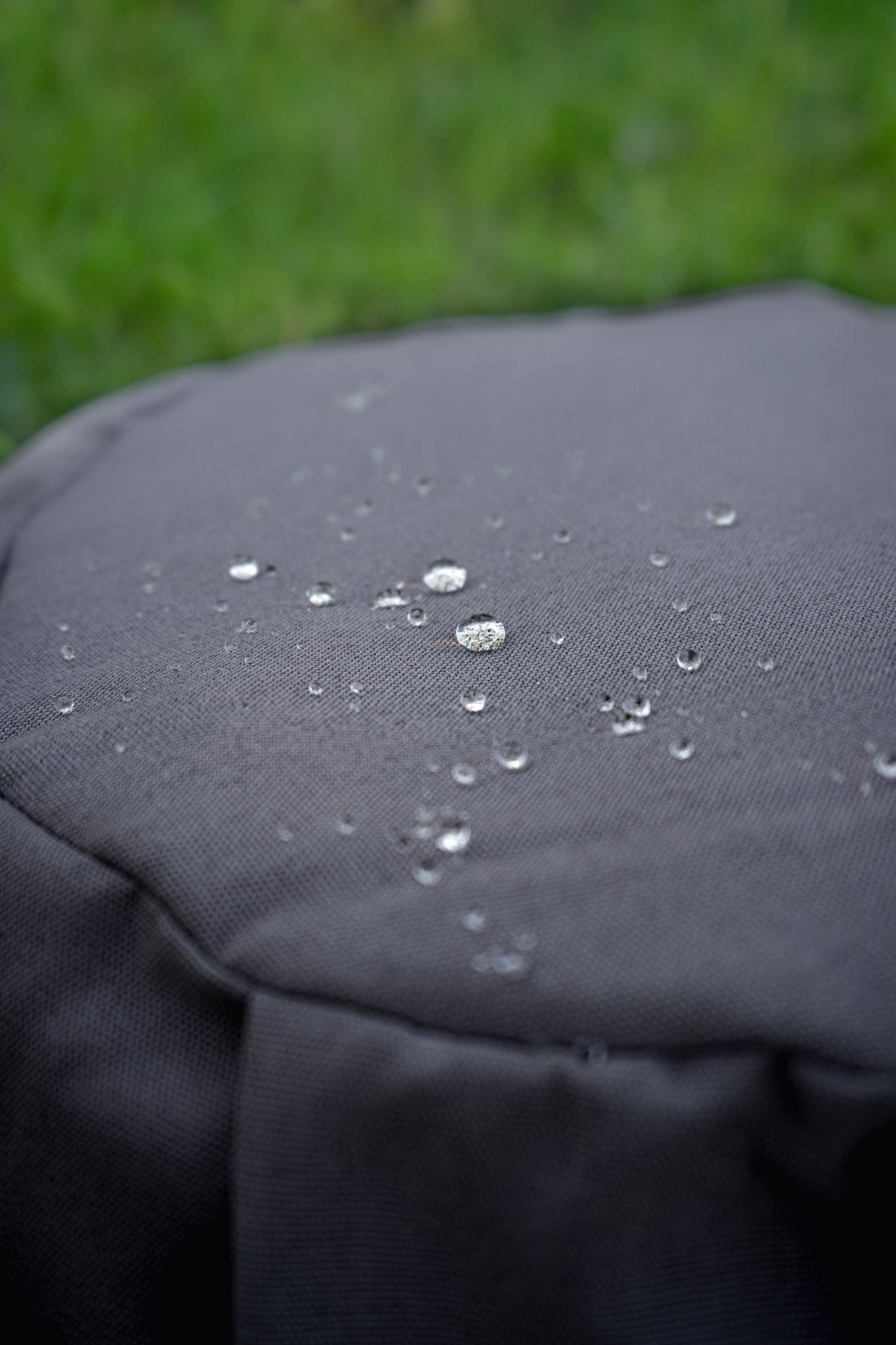 Coussin de méditation en extérieur • gris – Fait main en France