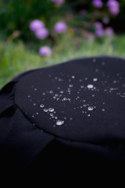 Coussin de méditation en extérieur - noir